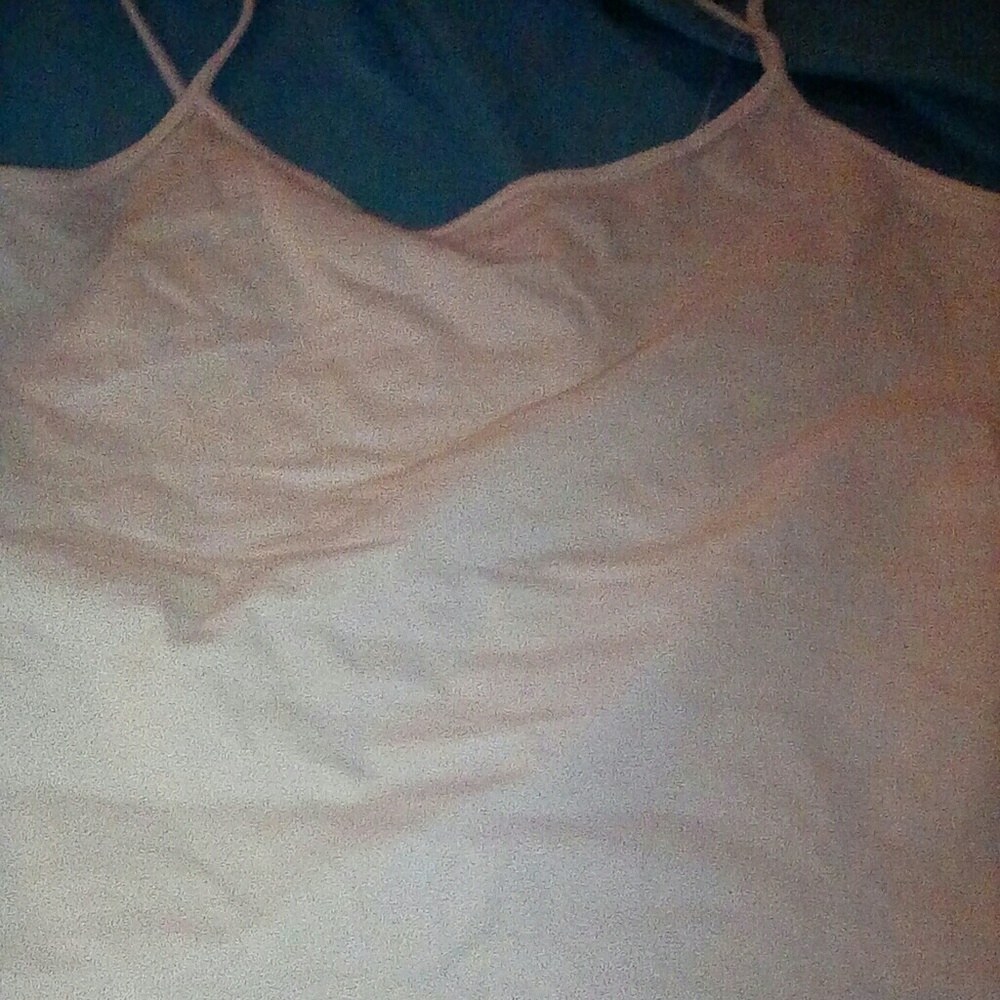 A white tank top